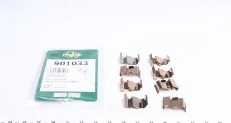 К-т встановлюючий задніх дискових колодок Mitsubishi Pajero IV (Sumitomo) FRENKIT 901033