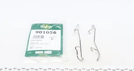 К-т устанавливающий передних дисковых колодок Fiat Doblo 01-(Ate) FRENKIT 901056