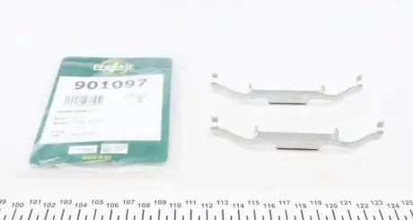 Комплектующие, колодки дискового тормоза FRENKIT 901097