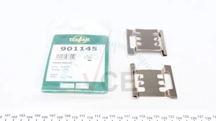 Комплектующие, колодки дискового тормоза FRENKIT 901145 (фото 1)