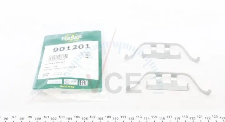 Фото 1 - К-т устанавливающий задних дисковых колодок BMW 3 (E46/E90)/5 (E60)/7 (E38/E65) (Ate) FRENKIT 901201 К-т устанавливающий задних дисковых колодок BMW 3 (E46/E90)/5 (E60)/7 (E38/E65) (Ate) FRENKIT 901201 (фото 1)