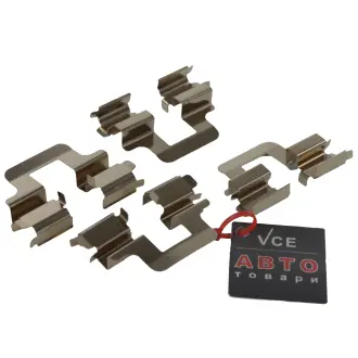 К-т устанавливающий задних дисковых колодок Audi A6 (C6)/Skoda Octavia II/VW Passat (B6/B7) (Lucas) FRENKIT 901606