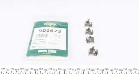 Комплектующие, колодки дискового тормоза FRENKIT 901673