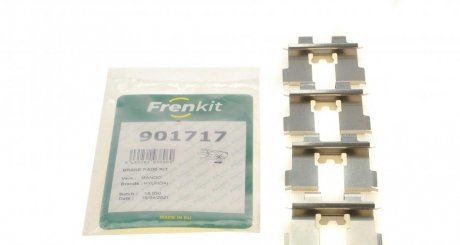 Комплектующие, колодки дискового тормоза FRENKIT 901717 (фото 1)