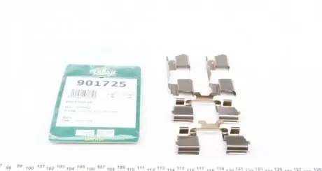 Комплектующие, колодки дискового тормоза FRENKIT 901725