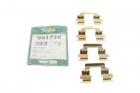 Планка супорта (заднього) притискна (к-кт) land rover discovery/range rover 02-18 (trw) FRENKIT 901728