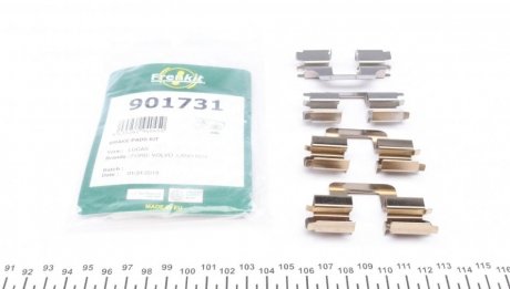 Комплектующие, колодки дискового тормоза FRENKIT 901731 (фото 1)