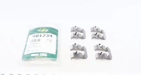 Комплектующие, колодки дискового тормоза FRENKIT 901734