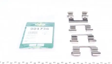 К-т устанавливающий передних дисковых колодок Nissan Qashqai/X-Trail (T31) (Akebono) FRENKIT 901736