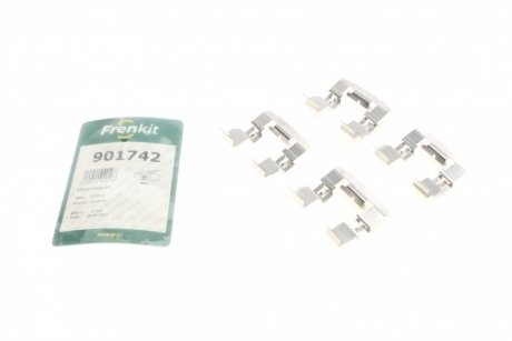 Комплектуючі, колодки дискового гальма FRENKIT 901742 (фото 1)