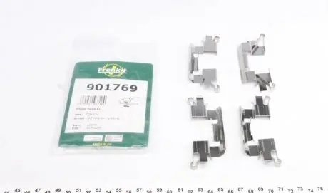 Комплектуючі, колодки дискового гальма FRENKIT 901769