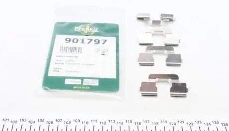 Комплектующие, колодки дискового тормоза FRENKIT 901797