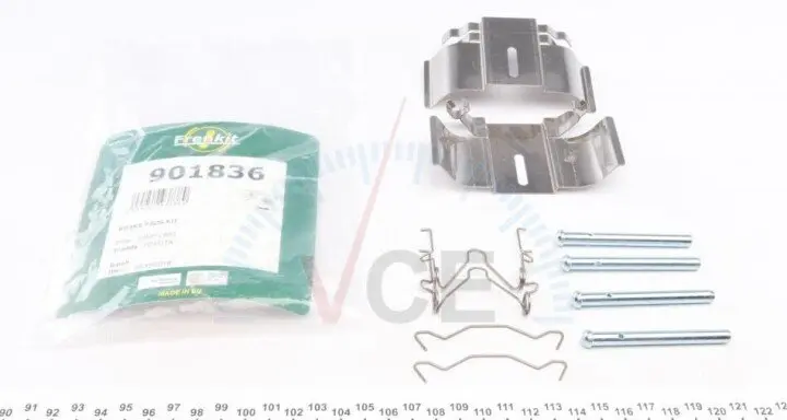 Фото 1 - К-т встановлюючий задніх дискових колодок Chery Tiggo/Toyota RAV 4 II (Sumitomo) FRENKIT 901836 К-т встановлюючий задніх дискових колодок Chery Tiggo/Toyota RAV 4 II (Sumitomo) FRENKIT 901836 (фото 1)