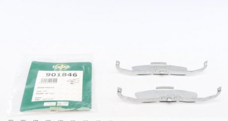 Комплектующие, колодки дискового тормоза FRENKIT 901846 (фото 1)