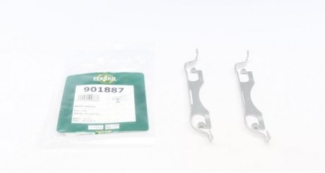Комплектующие, колодки дискового тормоза FRENKIT 901887 (фото 1)