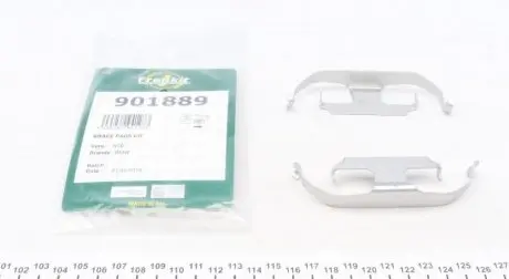 Комплектующие, колодки дискового тормоза FRENKIT 901889