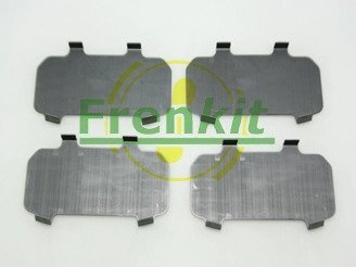 Комплект противоскрипных пластин (передних) Toyota Camry/Rav 4 IV 01- (Akebono) FRENKIT 940101