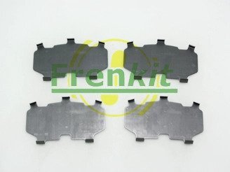 Комплект противоскрипных пластин (передних) Toyota Corolla 12-/Yaris 05-/Prius 11-/Mazda Familia 18- FRENKIT 940148