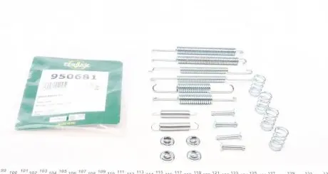 Комплектующие, тормозная колодка FRENKIT 950681