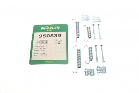Комплект пружинок колодок ручника iveco daily 99- (172x42) (brembo) FRENKIT 950839