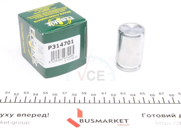 Поршень гальмівного супорту HYUNDAI ACCENT III (MC) 05-10,ACCENT седан (MC) 05-10;KIA RIO II (JB) 05-н.в.,RI FRENKIT P314701 (фото 1)