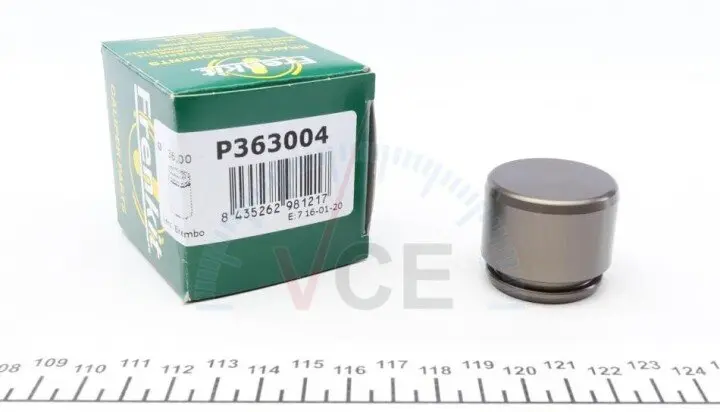 Поршень суп.зад BMW 3 (E90) 06-13/VW Touareg 10-18 (36x30) (Brembo)(Алюминиевый) FRENKIT P363004 (фото 1)