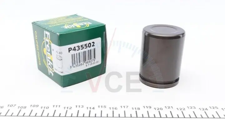 Поршень гальмівного супорту AUDI A4 95-01,A6 97-04,A8 94-02,A4 (8D2, B5) 97-00,A4 Avant (8D5, B5) 97-01,A6 (FRENKIT P435502 (фото 1)