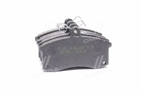 Колодка тормозов. ваз 2110 перед. елект.сигнализатор (компл. 4шт.) FRICO FC 1325