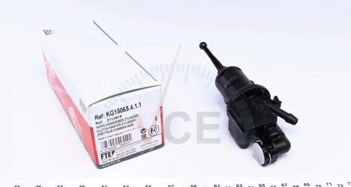 Фото 1 - Циліндр зчеплення (головний) VW Passat 1.6/2.0TDI 05-10 (d=15.87mm) = KG15065.4.1.1 FTE 2114515 Циліндр зчеплення (головний) VW Passat 1.6/2.0TDI 05-10 (d=15.87mm) = KG15065.4.1.1 FTE 2114515 (фото 1)