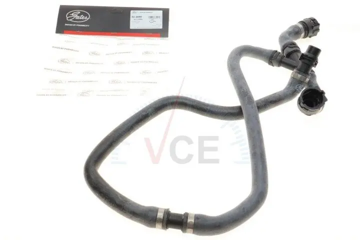 Фото 1 - Патрубок радіатора BMW 5 (E60/E61)/6 (E63/E64) 2.5/3.0 04-10 N52/N53 GATES 02-2690 Патрубок радіатора BMW 5 (E60/E61)/6 (E63/E64) 2.5/3.0 04-10 N52/N53 GATES 02-2690 (фото 1)