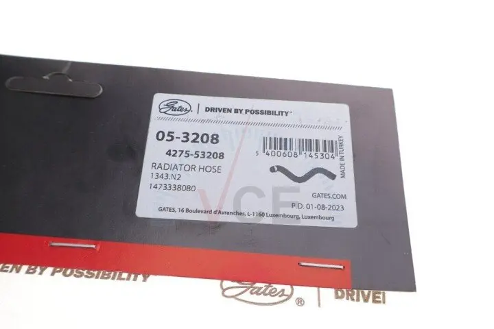 Шланг радиатора GATES 05-3208 (фото 1)