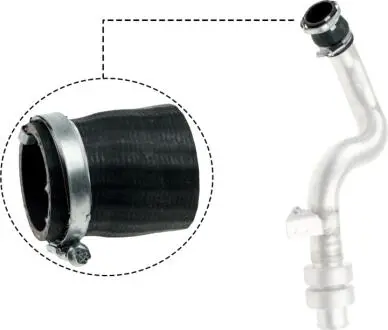 Трубка нагнетаемого воздуха GATES 09-0578