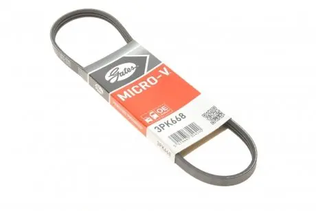 Ремень привода навесного оборудования GATES 3PK668