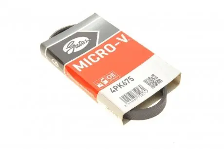 Ремень поликлиновый генератор FIAT DOBLO 00-09 GATES 4PK675