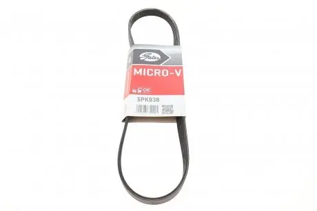Поликлиновой ремень GATES 5PK838