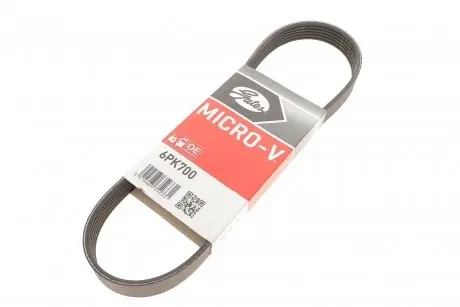 Поликлиновой ремень GATES 6PK700