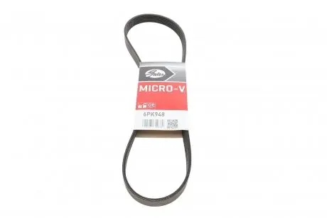 Поликлиновой ремень GATES 6PK948