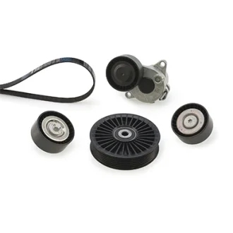 Комплект поликлиновых ремней (с роликами) mercedes c (c204), c t-model (s204), c (w204), cls (c218), cls shooting brake (x218), e(a207), e(c207), e t-2 model2 08.08- GATES K076PK2153