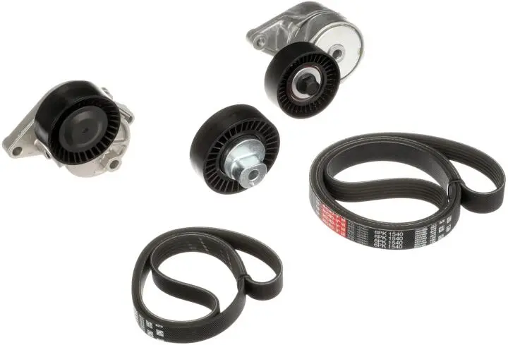 Фото 1 - Поликлиновой ременный комплект GATES K116PK1540 Поликлиновой ременный комплект GATES K116PK1540 (фото 1)