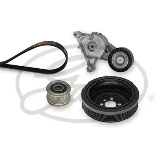 Комплект поліклінових ременів (з роликами) GATES K176PK1053