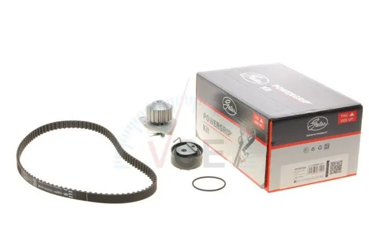 Фото 1 - Водяний насос + комплект зубчастого ремня GATES KP15575XS Водяний насос + комплект зубчастого ремня GATES KP15575XS (фото 1)