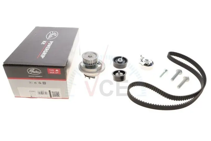 Водяной насос + комплект зубчатого ремня GATES KP25499XS-3 (фото 1)