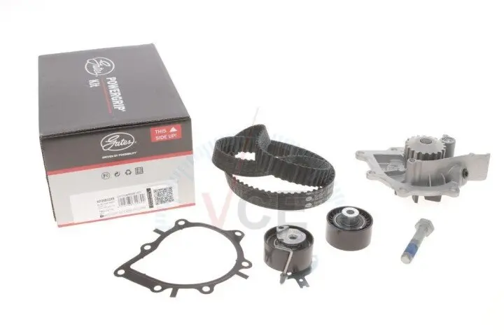 Фото 1 - Водяной насос + комплект зубчатого ремня GATES KP25633XS Водяной насос + комплект зубчатого ремня GATES KP25633XS (фото 1)