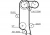 Комплект газораспределительного механизма с помпой GATES KP45565XS (фото 2)