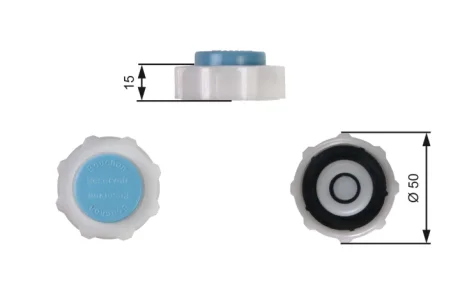 Кришка бачка системи охолодження GATES RC221