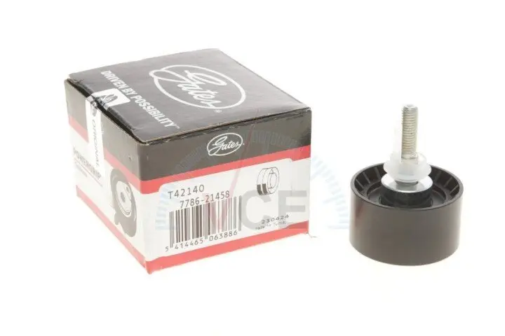 Паразитный / ведущий ролик, зубчатый ремень GATES T42140 (фото 1)