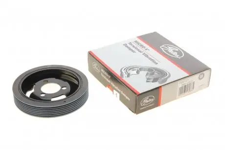 Ремінний шків, колінчастий вал GATES TVD1117