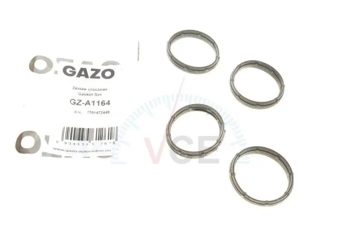 Прокладка впускного коллектора renault trafic ii/master ii/opel movano/vivaro 2.2dci/2.5d 00- (к-кт) GAZO GZ-A1164 (фото 1)