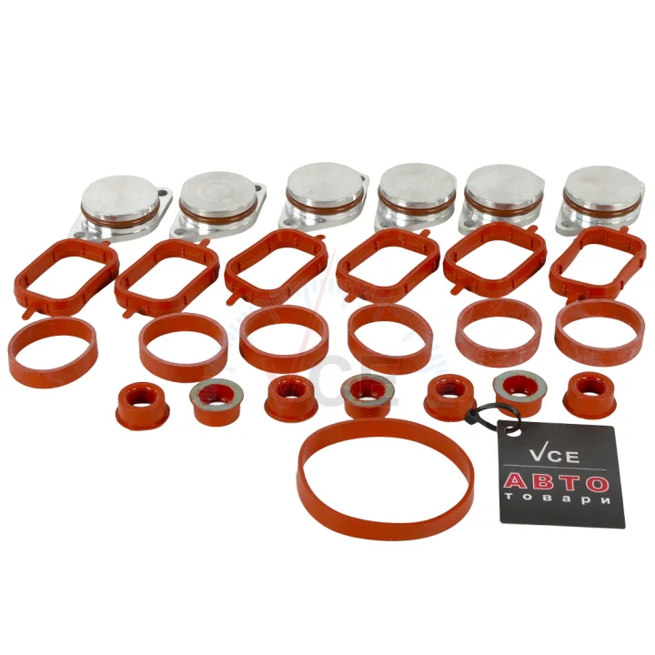 Прокладка впускного коллектора bmw 1/3/5/6/7 (2.0/2.5/3.0) 98- m47/m57/n57 (к-кт) GAZO GZ-A1364 (фото 1)