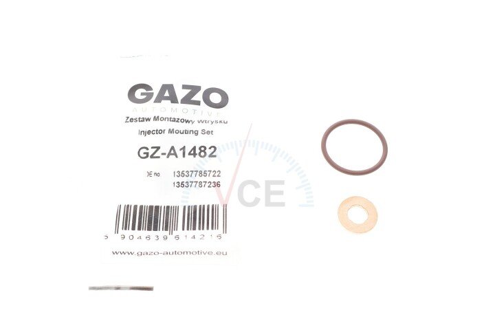 Прокладки форсунки bmw 5 (e39)/x5 (e53) 98-03 (m57) (к-кт) GAZO GZ-A1482 (фото 1)